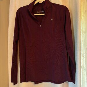 Ariat Women's Sunstopper 1/4 Zip Base layer